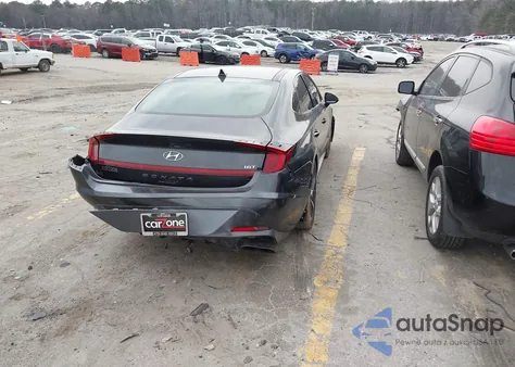 2022 Hyundai Sonata Sel Plus z USA, uszkodzony, nr VIN 5NPEJ4J26NH141904